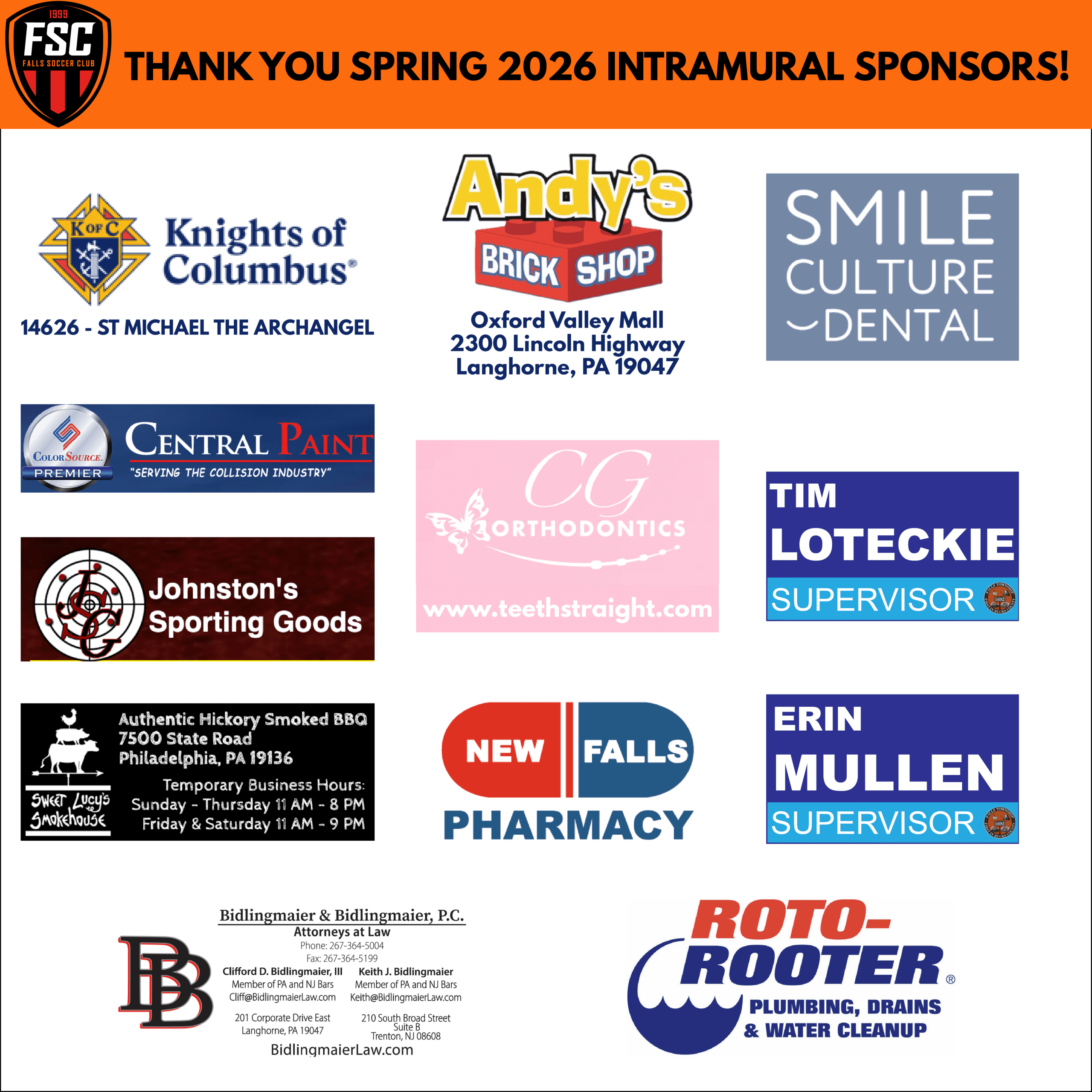 SP26-Intramural Sponsors